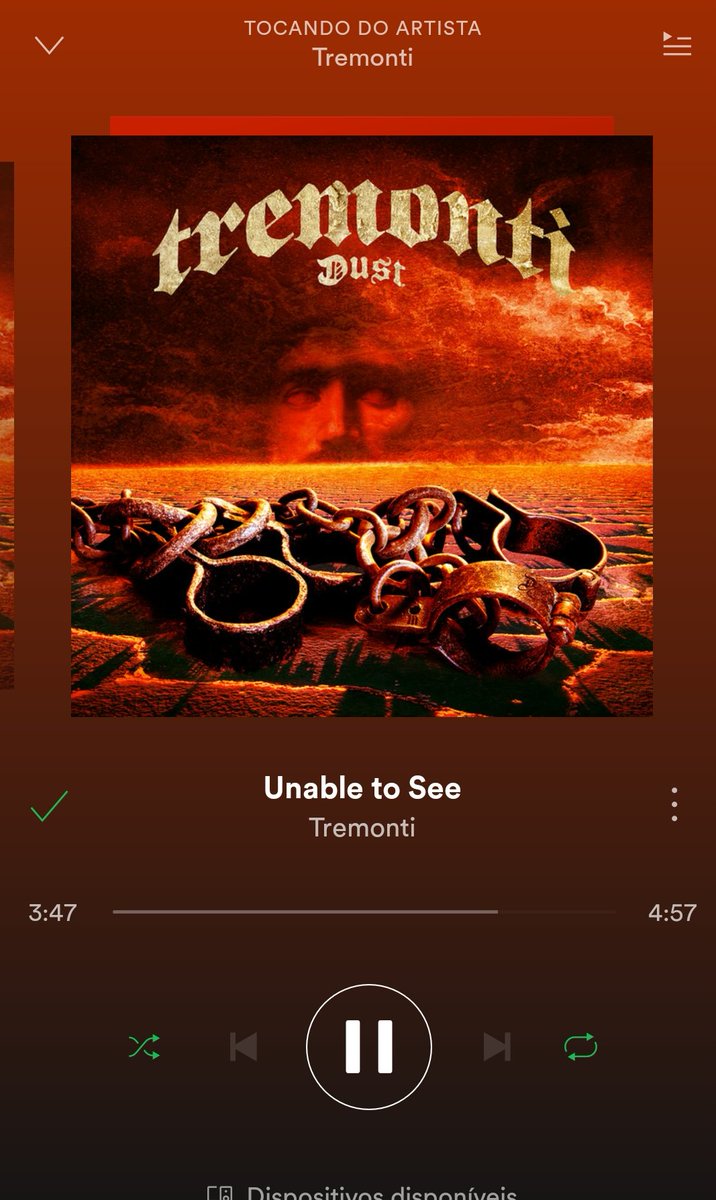 Tremonti_Brasil's tweet photo. "Still we love to see a smile, when we are wronged by the ones that would never..."
#Tremonti #UnableToSee @MarkTremonti @TremontiProject https://t.co/g8FZTFXa9X