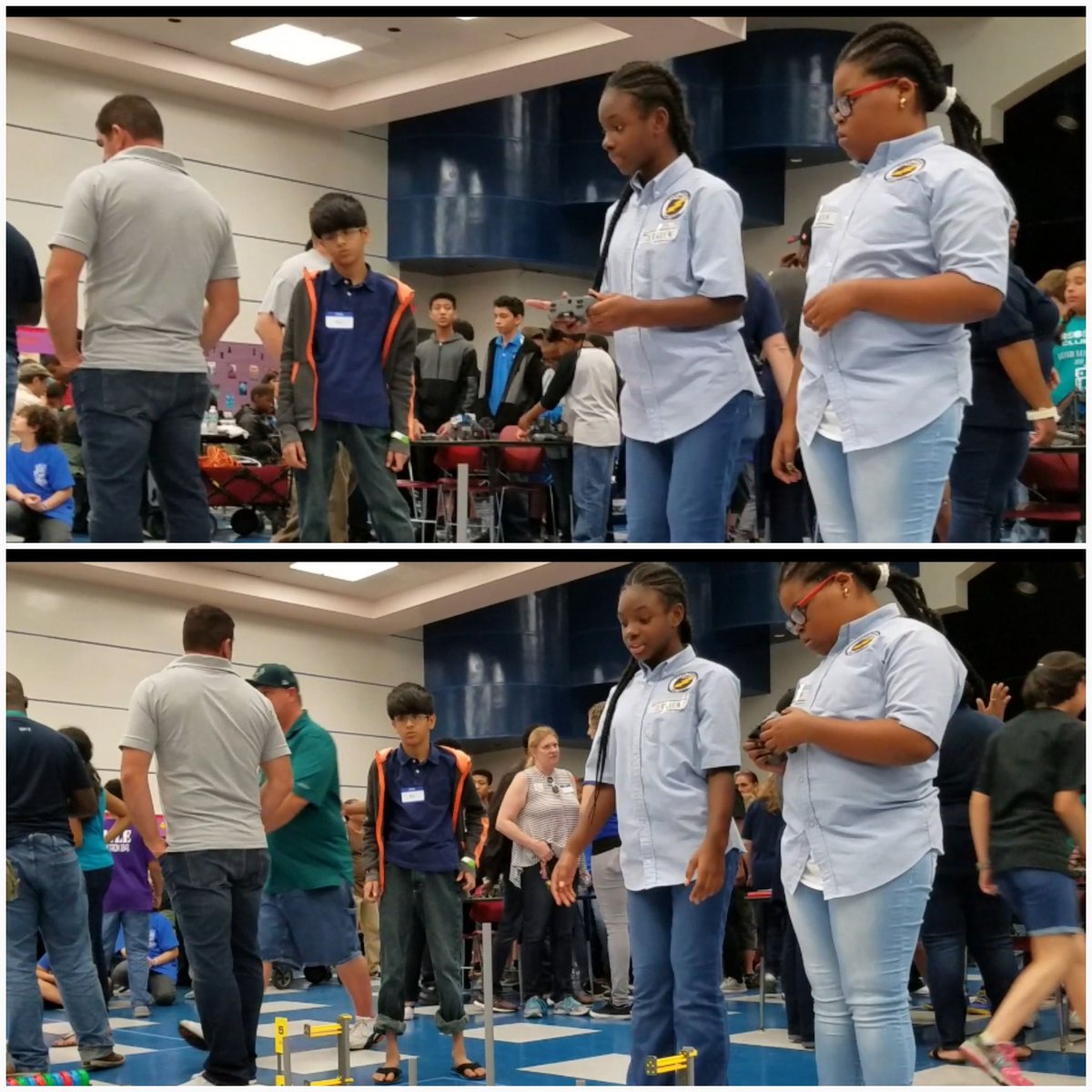 Lake Forest Elem... #Thunderstormrobot girls still tweeting. Found more pictures of our morning drivers. Practice makes perfect. Go Lightning! <a href="/LakeForestArts/">Sharon Boyd</a> <a href="/BrowardSTEM/">Broward STEM</a> <a href="/VEXRobotics/">VEX Robotics</a>