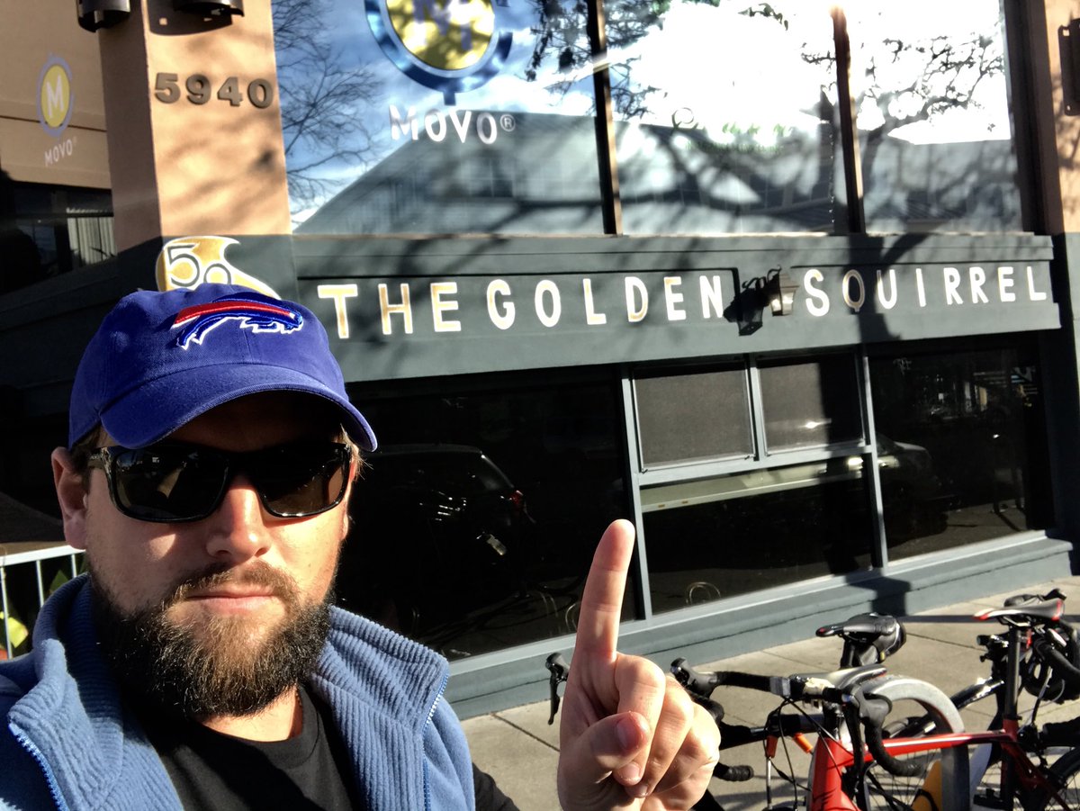 LukeRussert's tweet photo. Thanks to the @Goldensquirrelp in Oakland for hosting the Orth Family reunion today. Wonderful American small business! Cc @JakeSherman @AndrewSnow https://t.co/9S95ZNAQc5