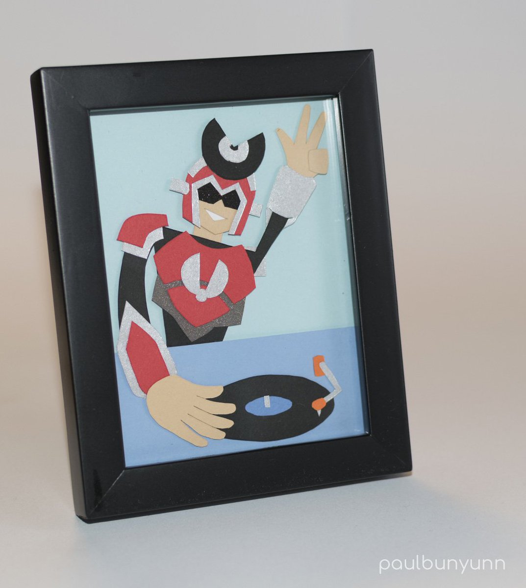 Paulbunyunn's tweet photo. One of the #PaperPortraits I gifted at #MAGFest2018 to musicians I truly appreciate and follow:
DJ Cutman @VideoGameDJ
...
#Art #Cardstock #Papercraft #GameChops #DJCutman https://t.co/O3iRh8aqPD
