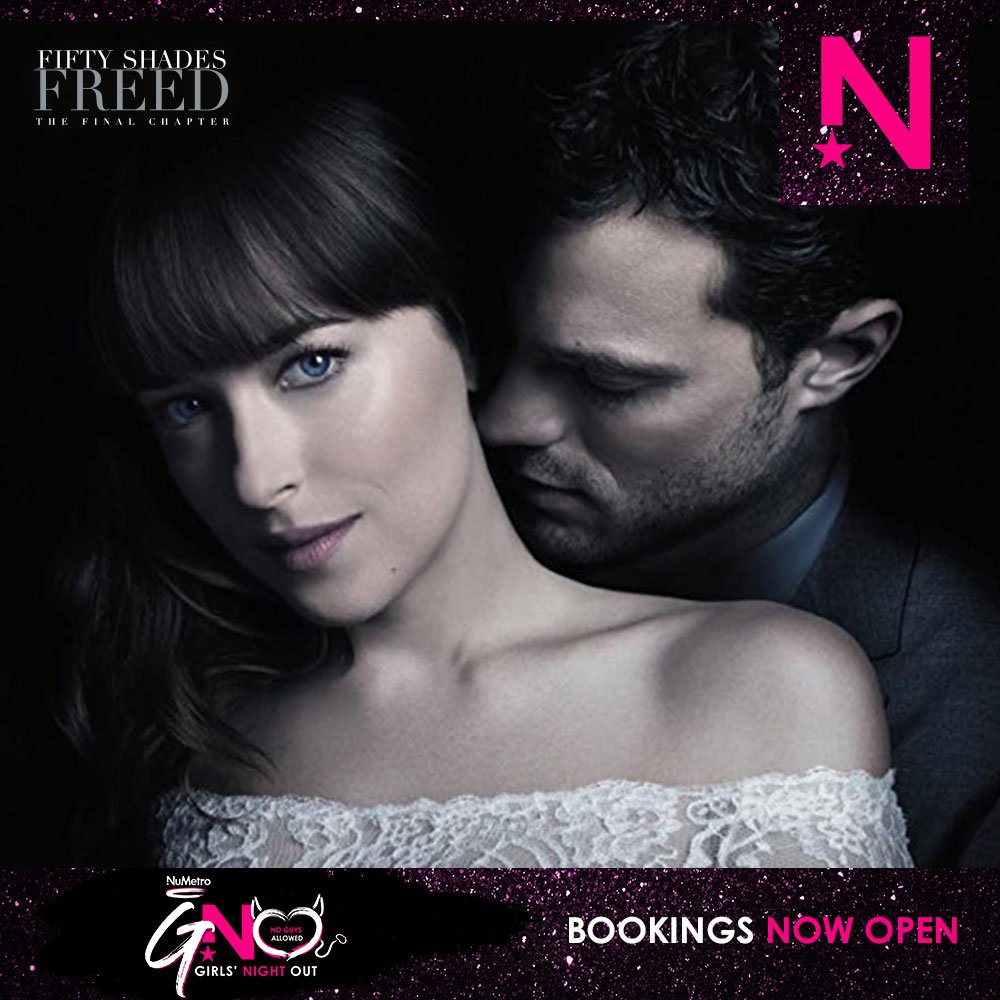 numetroemperors's tweet photo. Don’t miss the climax! 🔥🔥🔥

Leave your man at home and spoil yourself to some Fifty Shades Freed Girls' Night Out on Wednesday 7 February.

You definitely won’t regret it.

Book here: https://t.co/eqBZTaBI5H or call us on 0861 246 362.

#FiftyShadesFree https://t.co/4JN1ZEtArO