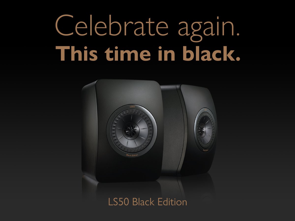 kef ls50 black edition
