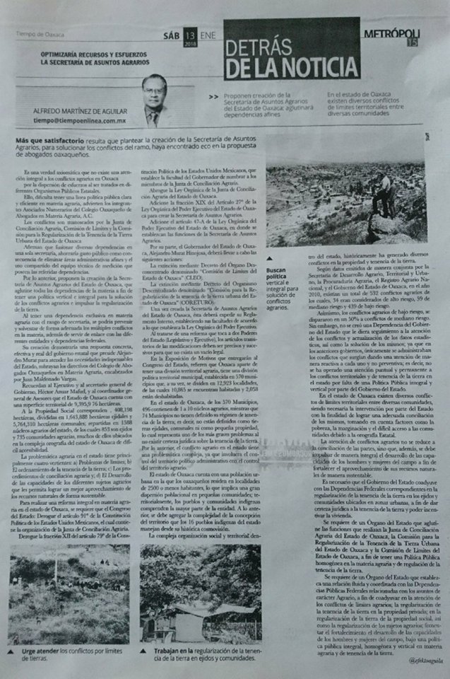 coamag's tweet photo. Difusión de la Propuesta para la Creación de la Secretaria de Asuntos Agrarios. Reforma al Art. 91 y Derogar la fracción XII del Art. 79 de la Constitución Política de Oaxaca. Gracias. https://t.co/qxONWTLoZq