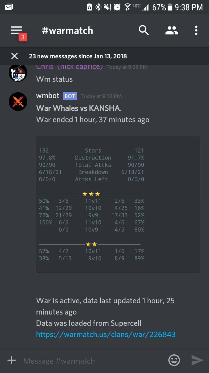 It was a whale of a time @War_Whales best of luck this season <a href="/KANSHA_coc/">感謝。(KANSHA.)</a>