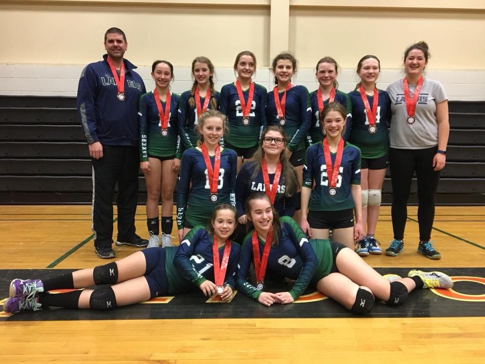 NBYVC_Lakers's tweet photo. Our U13 Lakers brought home the bronze 🥉 from the U14 @ova_updates McGregor Cup today #LakersPRIDE 🏐💙💚💙🏐 https://t.co/XYwpZRO1qr