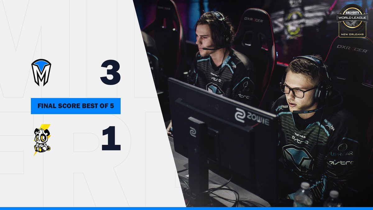 Mindfreak's tweet photo. GGWP @LightningPandaz. The good news keeps coming! Our #CWLNOLA pool play ends on a high note as we take the win heading into bracket play! https://t.co/9G7uFHjwk7