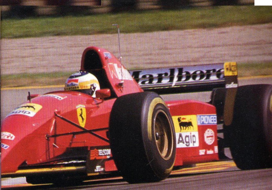 Happy Birthday Giancarlo Fisichella! Ferrari 412t2 test at Fiorano 1995

 