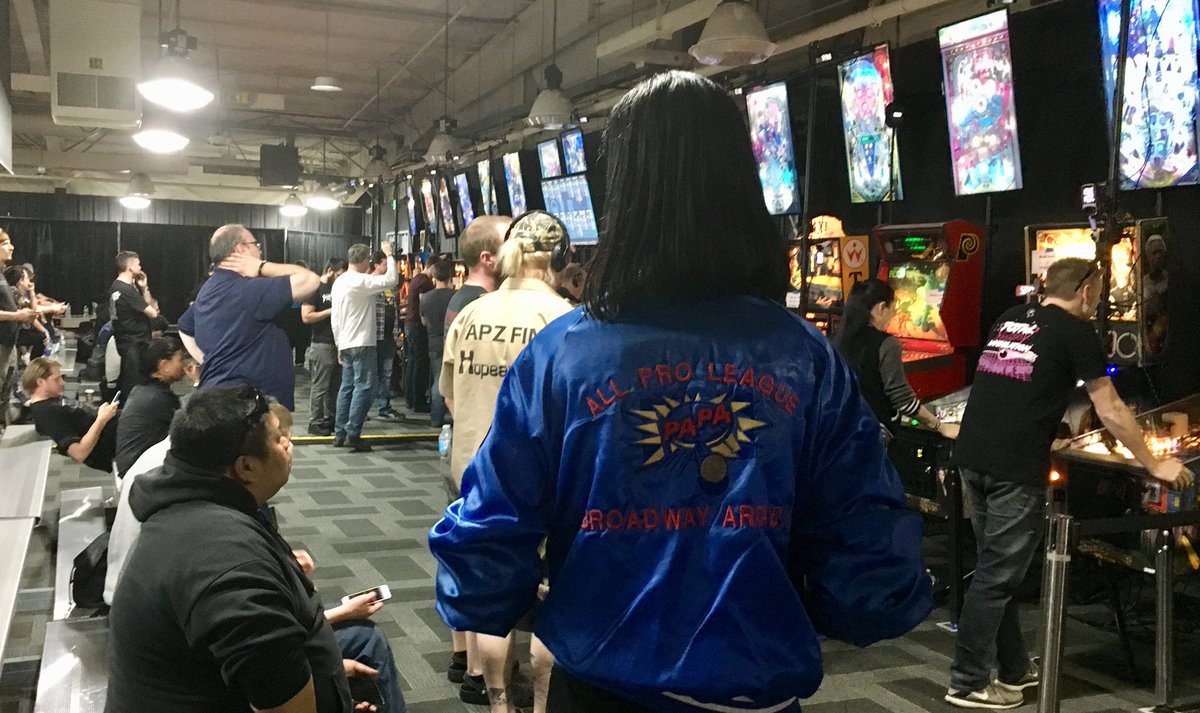 aaronkaiart's tweet image. Coming out of #pinballchamp #retirement competing in the #indisc  #ifpa #papa pinball tournament. #pinballwizard #sureplaysameanpinball