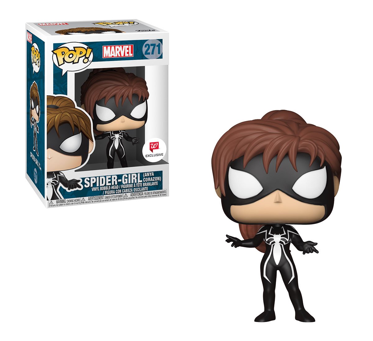 OriginalFunko's tweet photo. RT &amp; follow @OriginalFunko for a chance to WIN a @Walgreens exclusive Spider-Girl [Anya Corazon] Pop! https://t.co/bMrEIG5rYQ