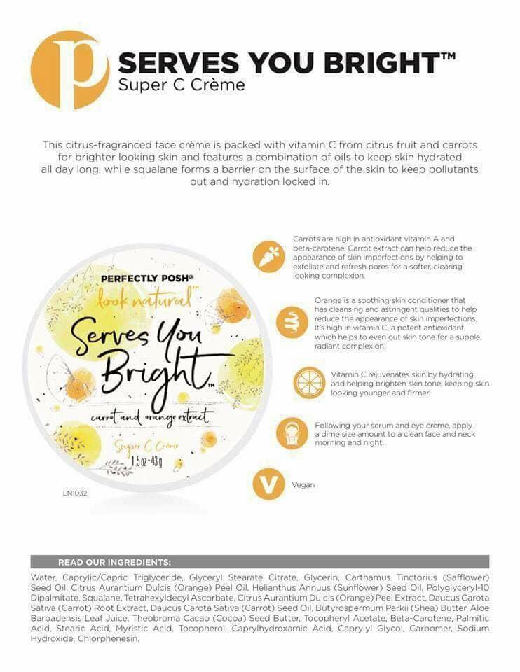 PoshwithTina's tweet photo. I cannot wait to try this !! Vitamin c is very good stuff for your face.. https://t.co/TDgnqBfZcQ