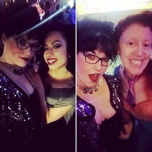 JacFatale's tweet photo. Two of my favorite humans! Thank you ladies for being fabulous.

#lush #lushnightclub #bilesque #nightout #bossladies #burlesquedancer #burlesqueshow #performerlife https://t.co/tjHRalW878 https://t.co/N2HKO2crRN
