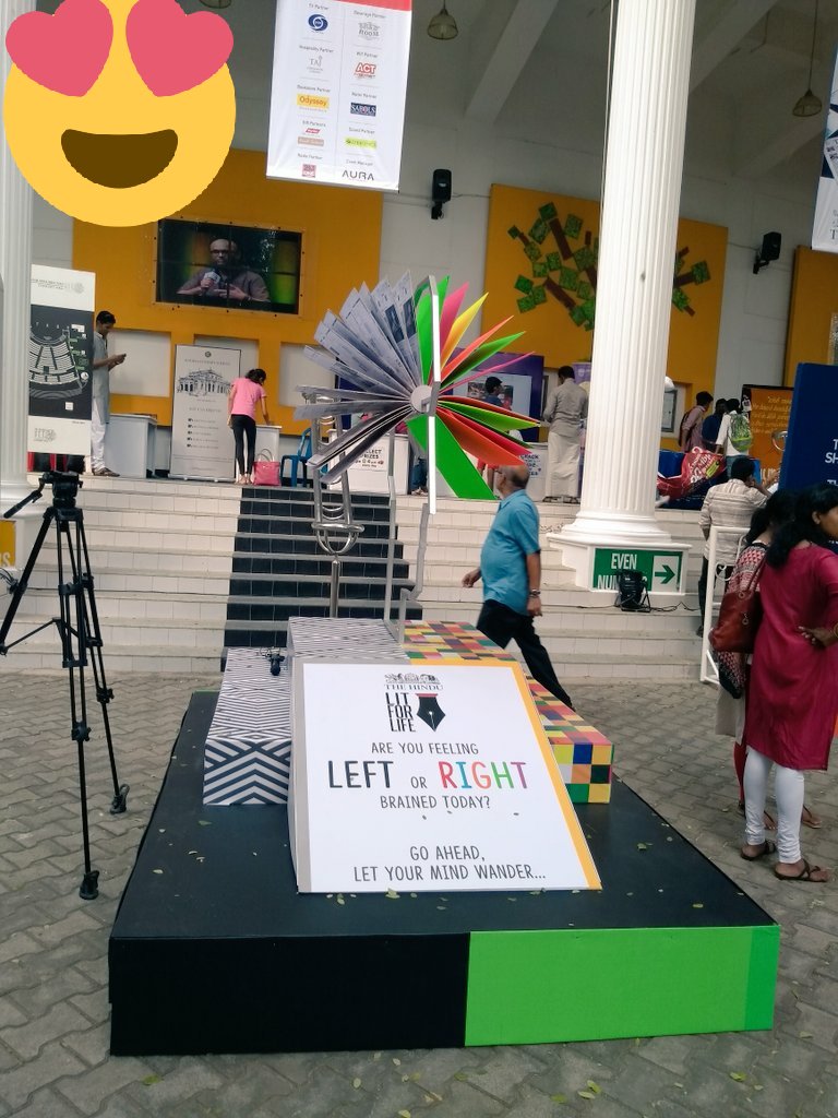 PoornimaAnanth's tweet photo. Feeling left, right, center and every other direction!!😍 #LitFest @HinduLitforLife
#LitForLifers
#RunUpToLFL2018 #LitForLife2018 https://t.co/JXqScGcmDd