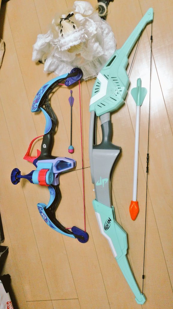 ライ No Twitter 新しい Nerf 弓矢 来ました