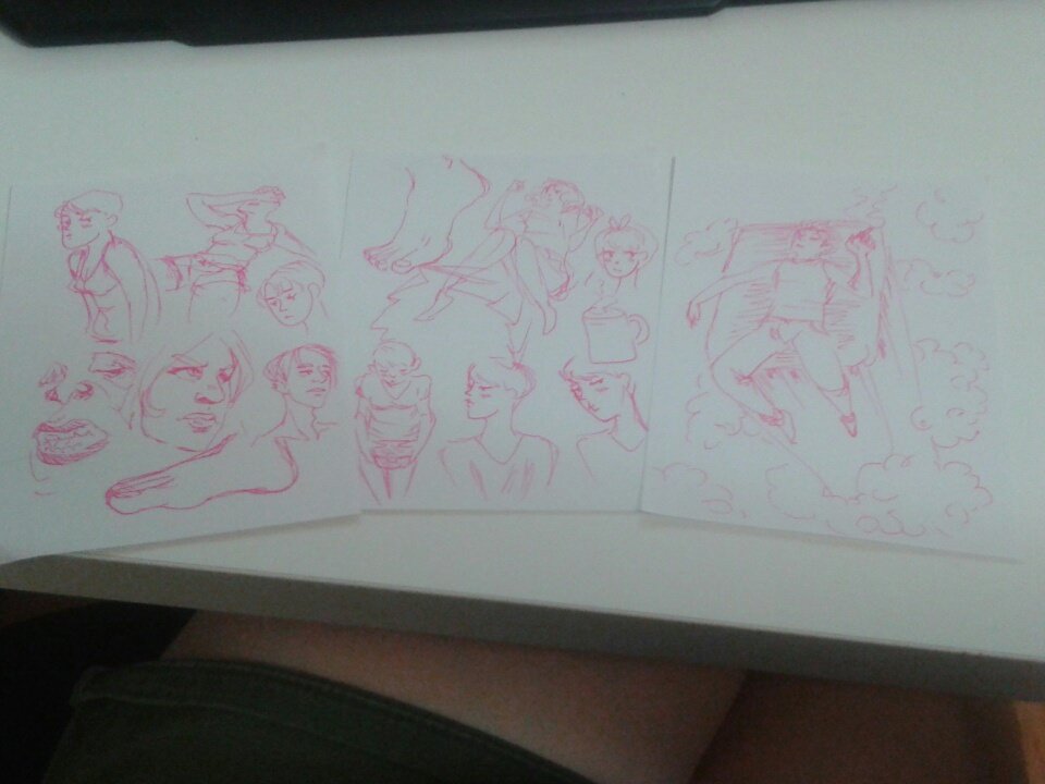 Ceranovis's tweet photo. Some doodles while chatting with @chailattemusing on skype... https://t.co/Rhe8LyRHZm