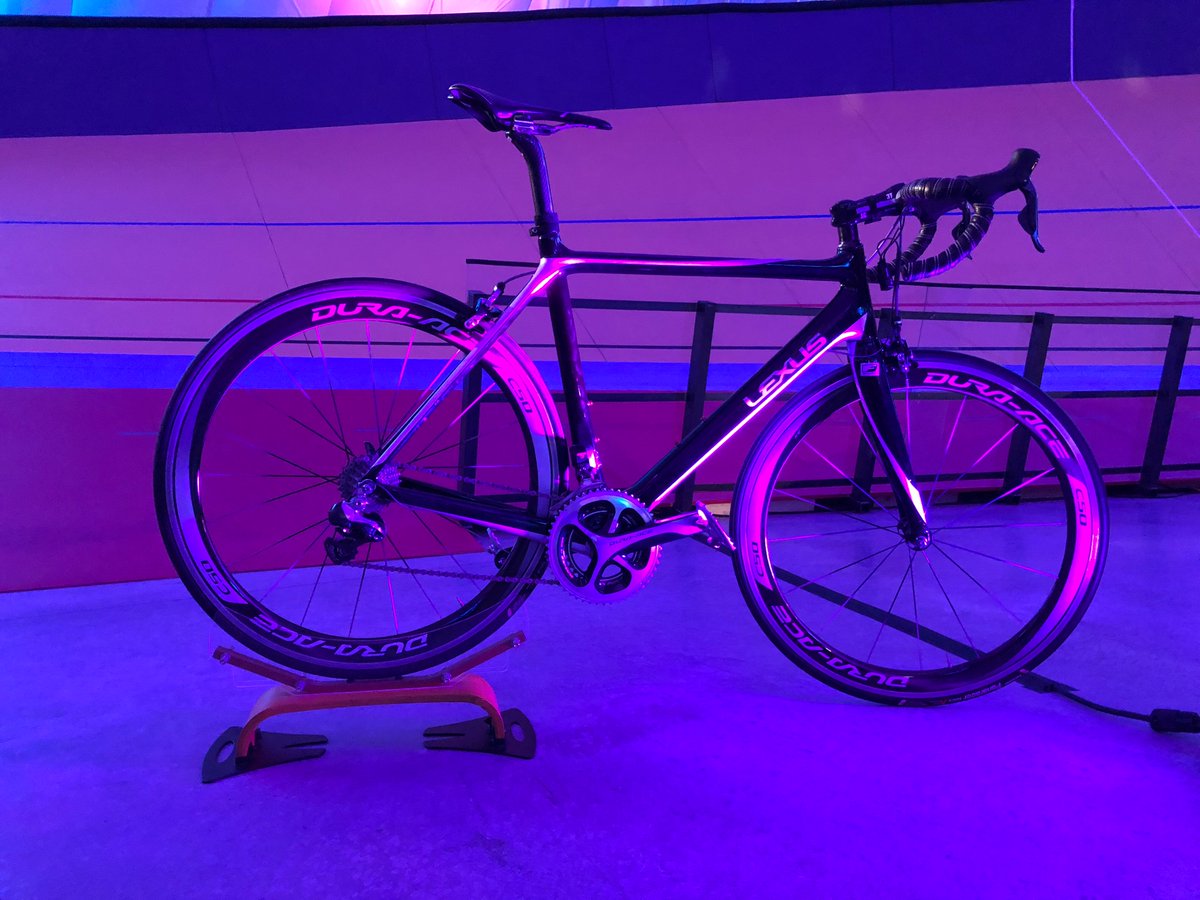 A great Lexus evening at the new #lexusvelodrome in Detroit. Unveiling new models before the start of the #NAIAS