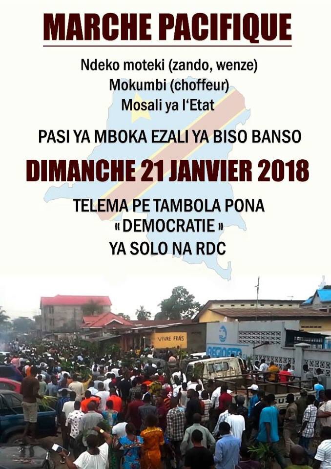MartinFayulu's tweet photo. Nous savons tous que depuis le 01/01/18, toutes les institutions à mandat électif sont devenues totalement illégitimes en #RDC. N'acceptons pas le putsch de Kabila. Soyons au rendez-vous pour la marche de ce dimanche 21/01/18. https://t.co/D6dyAlwr4s