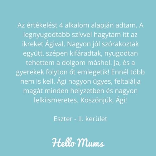 hellomums_hu's tweet photo. Remek szolgáltatás, szuper bébiszitterek!
#hellomums #bébiszitter #bébiszitterbudapest #babysitterbudapesten #gyermekfelügyelet #anyaiélet #lamome https://t.co/H5tL55FGTh