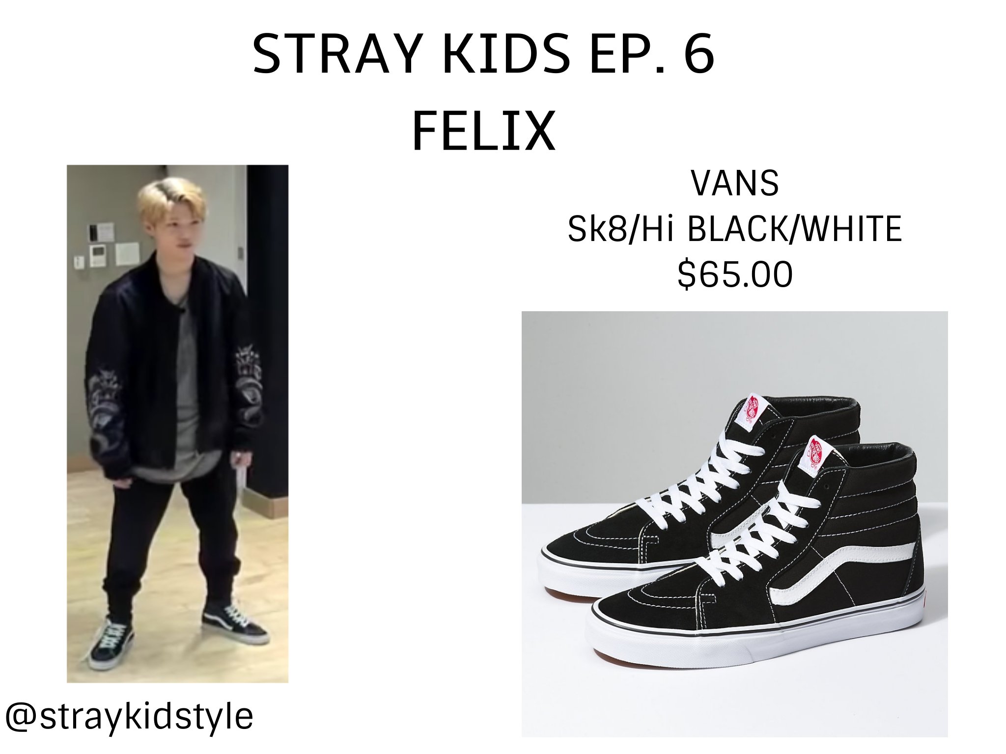 stray kids vans