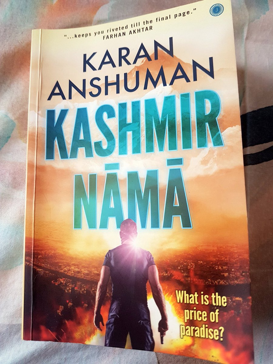 Akashtv1Soni's tweet photo. UNPUTDOWNABLE
Wanted a weekend read
Having reported fm Kashmir, 'KASHMIRNAMA' was a natural pick

Read all 365 pages in 1 day
Brilliant storyline, unpredictable twists &amp; turns, in-depth understanding of J&amp;K, accurate characterisation
@FarOutAkhtar
@AdityaRajKaul you might like it https://t.co/m5qGfdrTZv