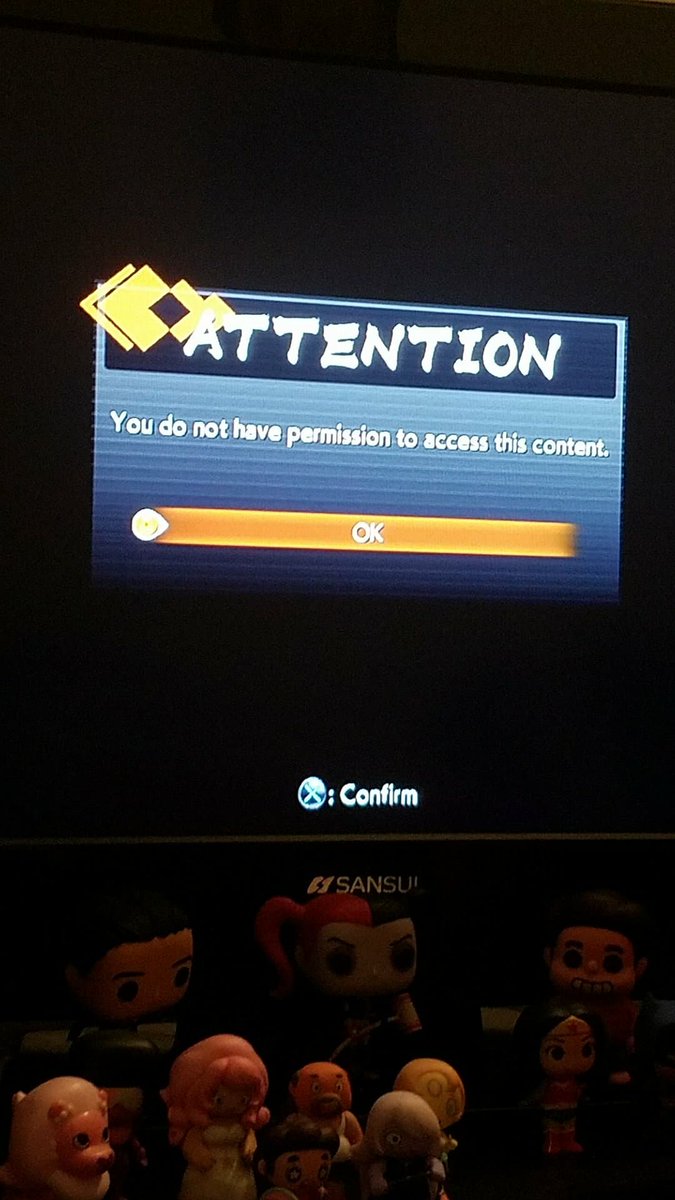 Trueanimehero's tweet photo. @BandaiNamcoUS I'm glad some people are even able to access CPU matches, when I can't even get in. What's going on? #BandaiNamco https://t.co/mHDRnNGL8M
