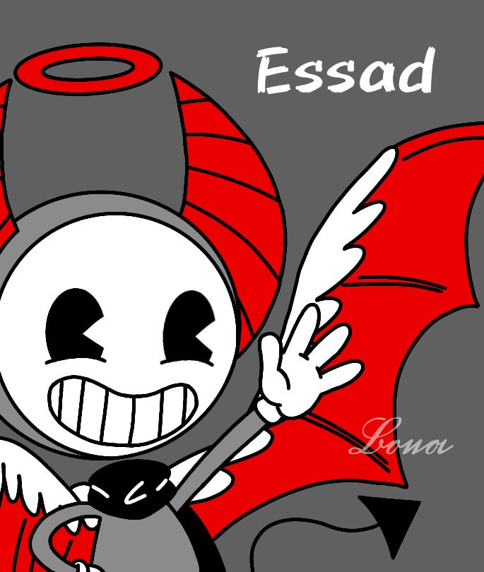 Classssic4's tweet photo. Mi propio personaje de Bendy :v
Essad El Demonio-Angel
#Bendy_and_the_ink_machine https://t.co/Pyct53Q4xj