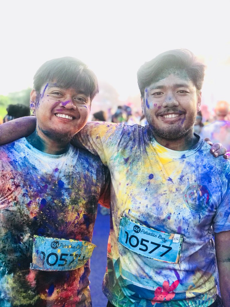gregllaneta's tweet photo. To new beginnigs. ๐
#ColorManila #CMR6 #CMParadiseRun
@mm_islan
@simariseli
@kvinwilliams
@ColorManila https://t.co/9lqcE94gdd