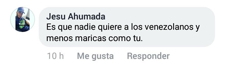 divaziree's tweet photo. Estoy harta de gente así.
Me da tristeza y rabia vivir en un mundo con personas que piensan de esa manera. 
Comentarios como "eso te pasa por puto" "pobrezolano de mierda" 
HARTA ME TIENEN, HARTAAAAAAA. https://t.co/9o9p3BdlTx