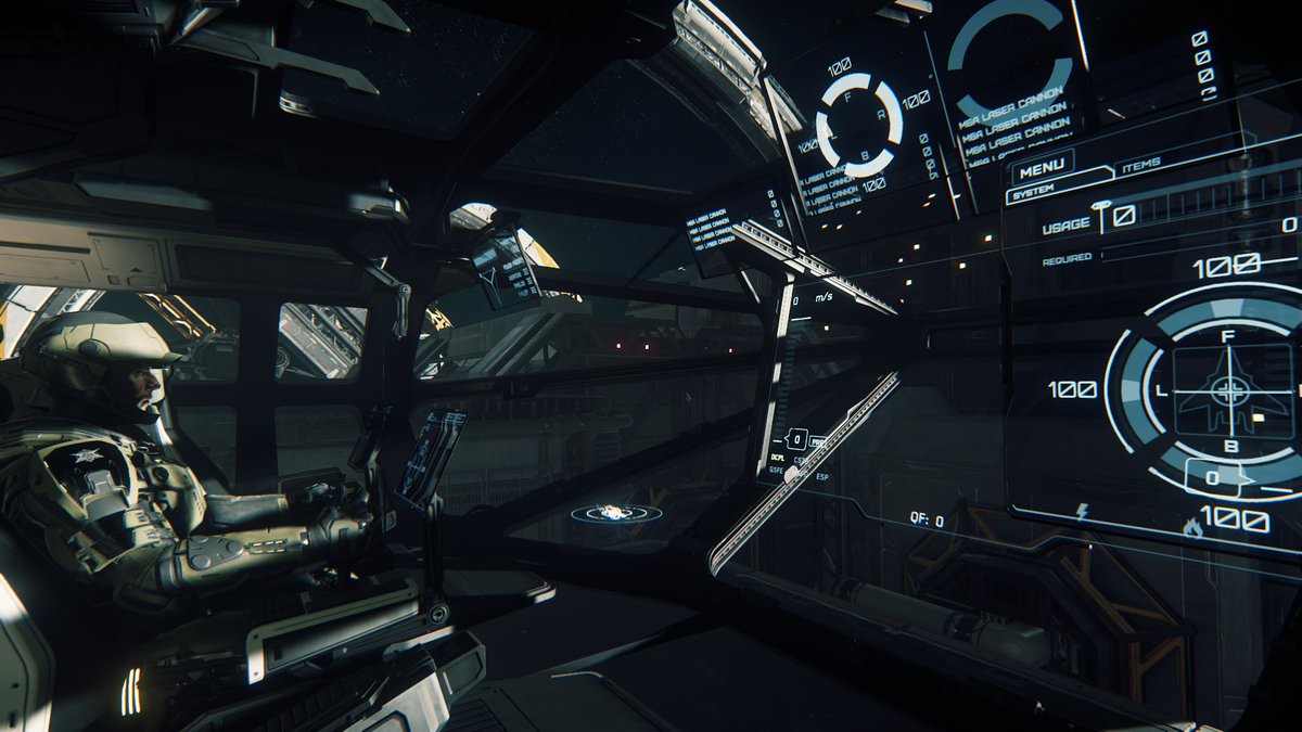 DarisanHurston's tweet photo. Chillin with @SHACKLETON_ENT so apparently a ground vehicle cant take a missle BOOOM #StarCitizen #HangTime https://t.co/eTeZgSweo1
