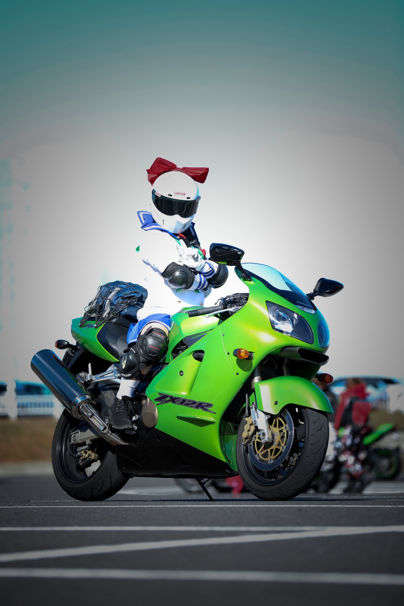 ライム様 グリーンになります ライムグリーンのカワサキワークスカラーを