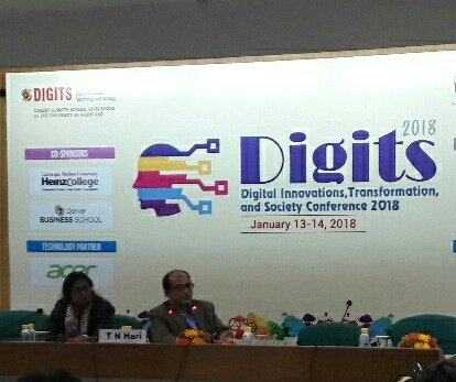 MyselfAbhishek9's tweet photo. "Great Entrepreneur Just Has A Great Idea" @TNHari, Head HR @bigbasket_com. On 2nd day of #Digits2018 @BIMTECHNoida @SmithSchool @GoI_MeitY @UofMaryland @directorBIMTECH @DrSunilMithas @charikr @SaloniSinha29 @RajeevSCLM @AjoyKumarDey @Ishita_2907 @princkmrsingh @iamnamrahh https://t.co/rUR7gBXicD
