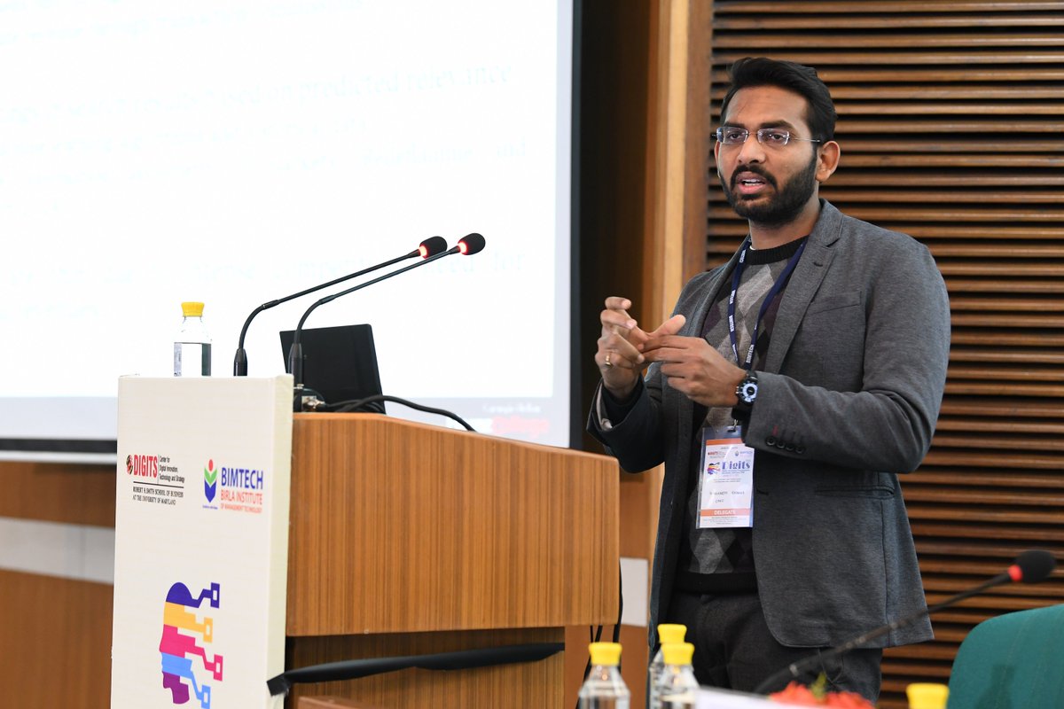 BIMTECHNoida's tweet photo. #DIGITS2018 #PaperPresentation
Glimpses of the Academic Paper Presentation that was held yesterday and in progress today at DIGITS 2018 event that is being organized by Robert H. Smith School of Business, University of Maryland and BIMTECH on 13th and 14th January, 2018 1/2 https://t.co/XPdOUKSFLL