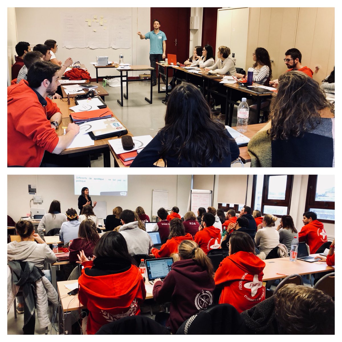 La_FNESI's tweet photo. Double week-end de #formation #paris, pour le #ConseilD’Administration et #BureauNational, l’occasion d’approfondir les connaissances et continuer la mise en #compétence, au service de la cause étudiante #esi @La_FNESI @La_FAGE https://t.co/8vy2jioeH4