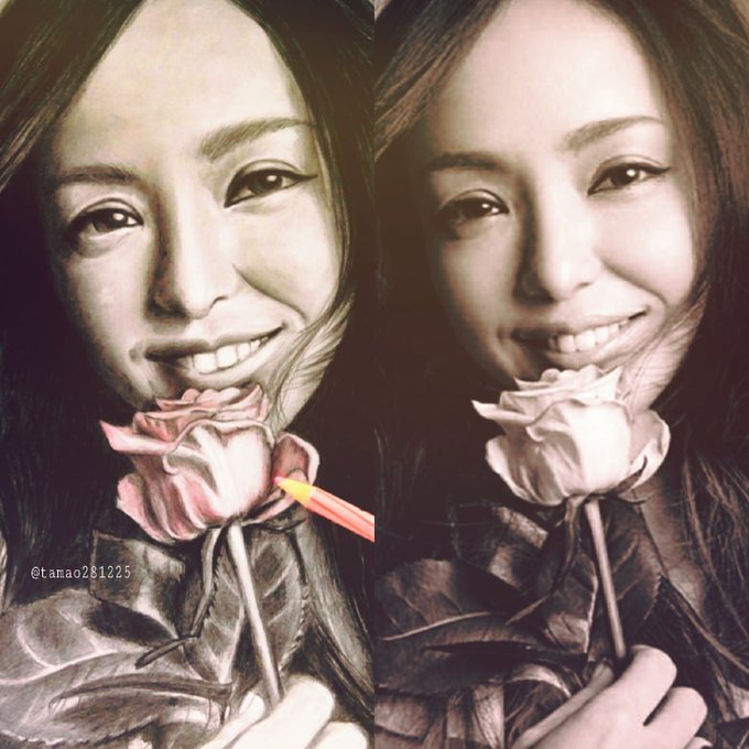 安室奈美恵のtwitterイラスト検索結果 古い順