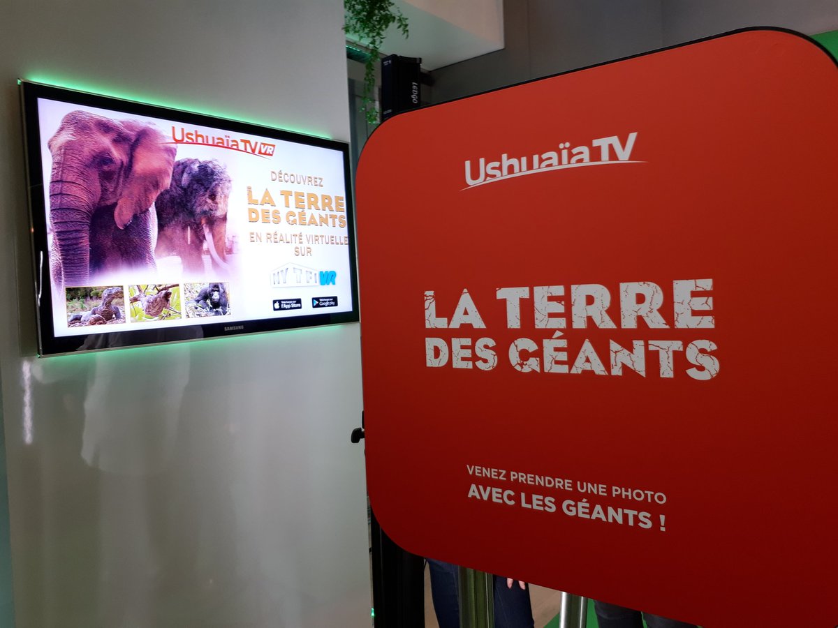 Ushuaia_TV's tweet photo. Prolongez l'expérience #TerredesGéants avec l'application #MYTF1VR ! https://t.co/6VNSVBeXlT