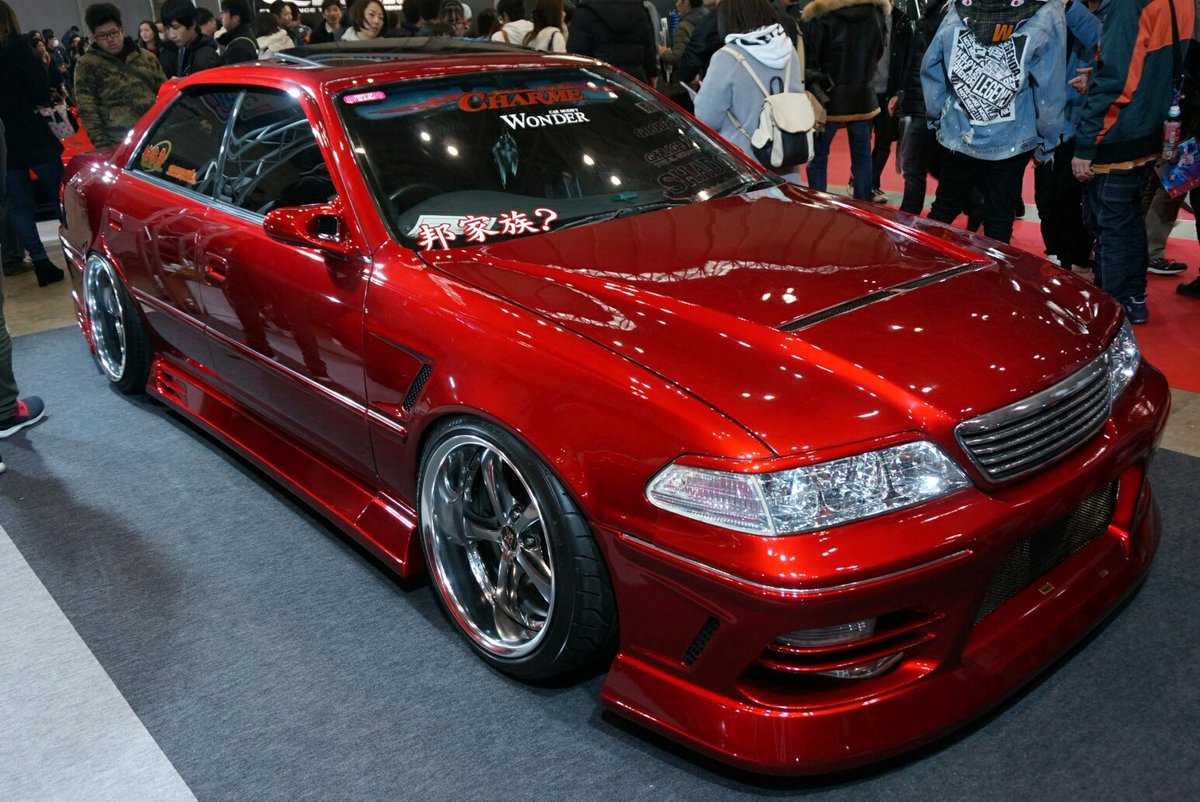 かとっぺさんのマークII 黒から赤になってて本当にかっこよかった