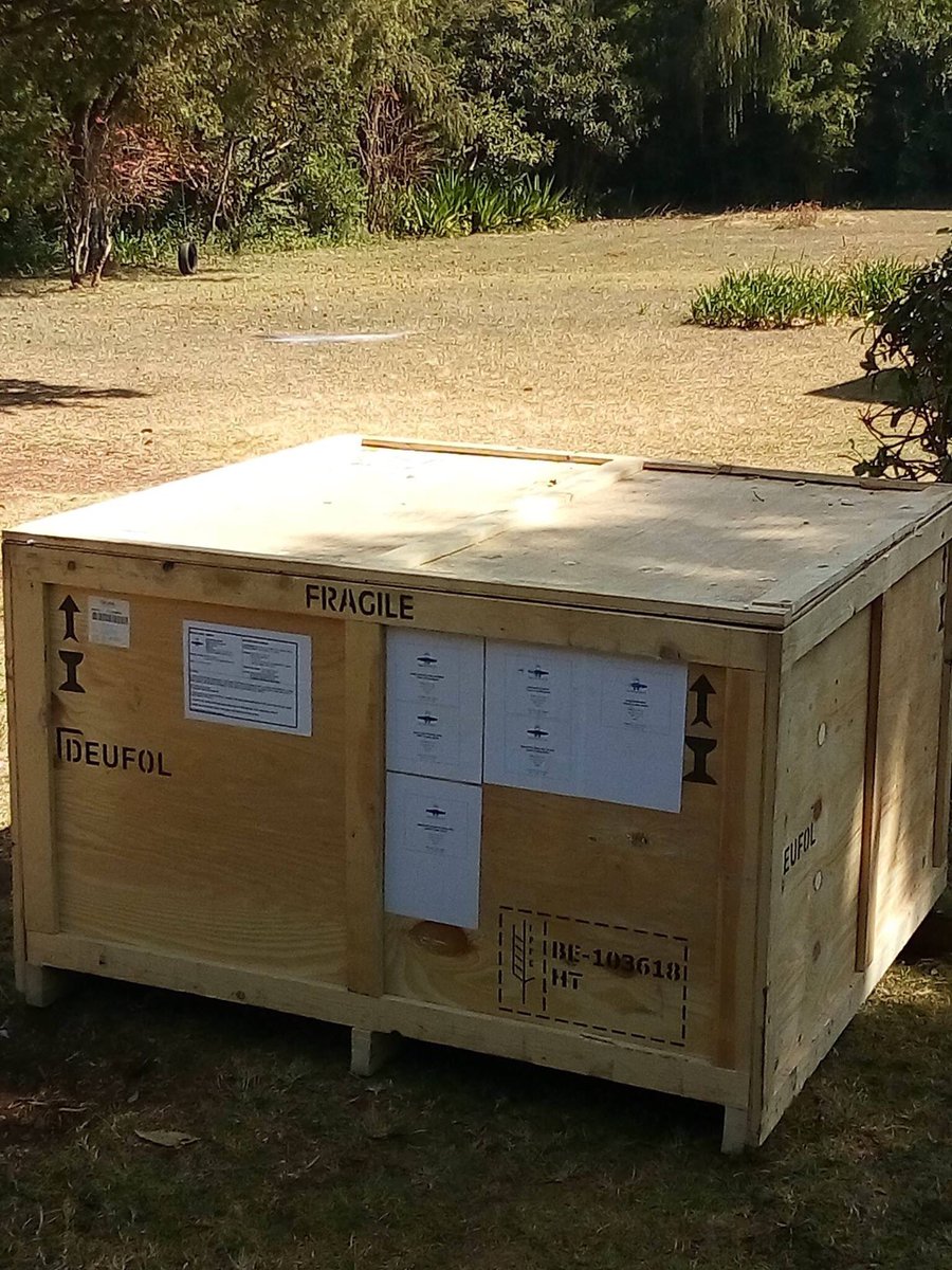 Best news to wake up on a Sunday: after a long journey, our new <a href="/mobileschool/">Mobile School</a> arrived safely in Kitale with <a href="/ChildRKenya/">ChildRescueKenya</a>. Thanks to #DHLGlobalForwarding! Can’t wait to get it out on the streets in March to empower youngsters on the streets!