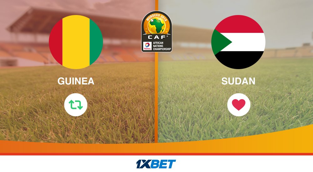 Who do you support? 🔄 for Guinea and ❤ for Sudan #TotalCHAN2018