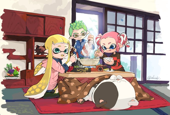 イカップル杯のtwitterイラスト検索結果 古い順
