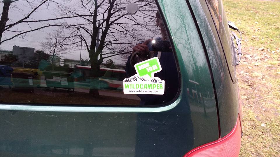 wildcampingtips's tweet photo. First trips of our #WildCamping #stickers! We are very happy to see those pictures from our fans :-) Do you want "I ❤️ wildcamping" or "Born to be wildcamper" design for your #campervan or car? Stickers are available as donation exchange. More info 👉 PM #vanlife #camping https://t.co/GbvfUFM89n