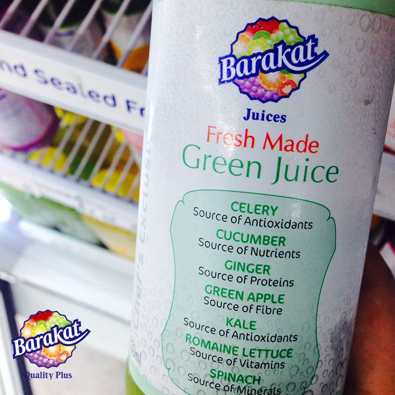 BarakatME's tweet photo. More
Taste freshness ❤️ 🌿
Tag us in your #Barakat juice photos :)
طعم نضارة ❤️ 🌿
علامة لنا في صورك #Barakat عصير
#juice #greenjuice #HealthForAll #HealthyLife #drinks #mango #smoothie #redcleanse #orangejuice #orange #mydubai #dubai #emirates #UAE #blogger #retweet https://t.co/zkbNoh6gcs