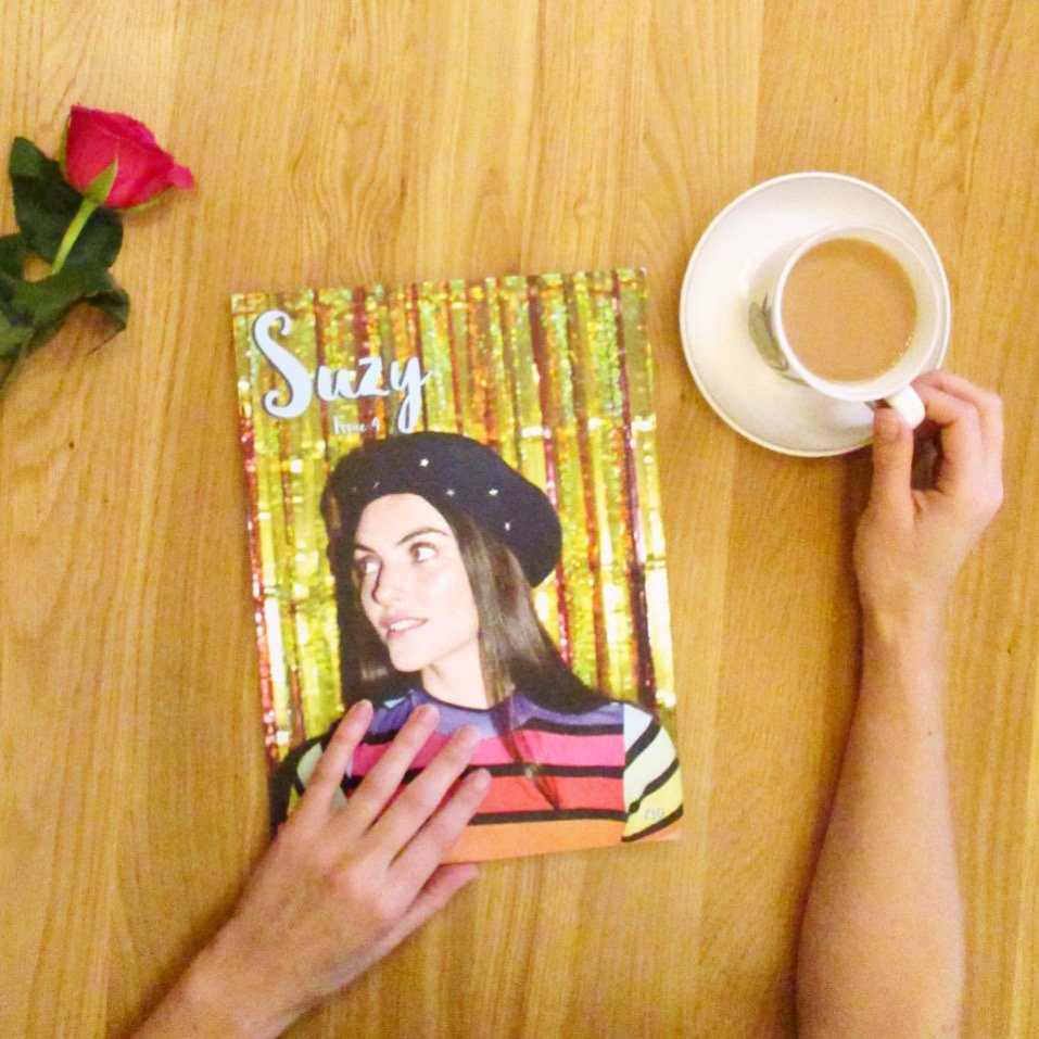 craftessltd's tweet photo. Don't you just ❤️lazy Sundays? Tea and uninterrupted time to read = bliss. It's my 1st copy of Suzy magazine so I'm very excited to see what sewing inspiration is inside! How are you relaxing today? #craftess #lazysundays #inspiration #sewspiration #sewsunday #quietsunday https://t.co/xxcz792rKg