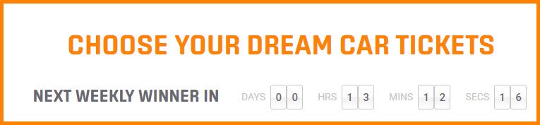 Have You Entered This Weeks Competition Yet? Less Than 14 Hours To Go Before This Weeks Competition Closes, Get Your Tickets Now!! tidd.ly/3199618d