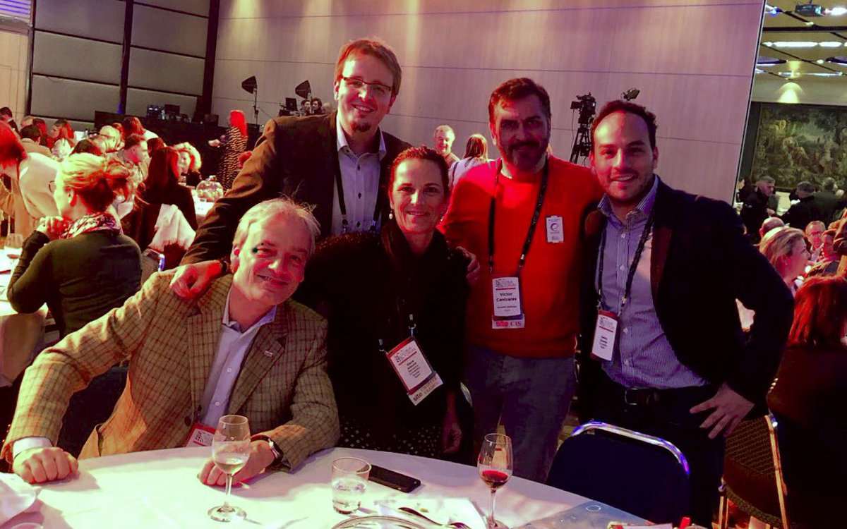 SITE Spain members enjoying the global conference in #Rome! Thanks for joining! #SITEMPI18