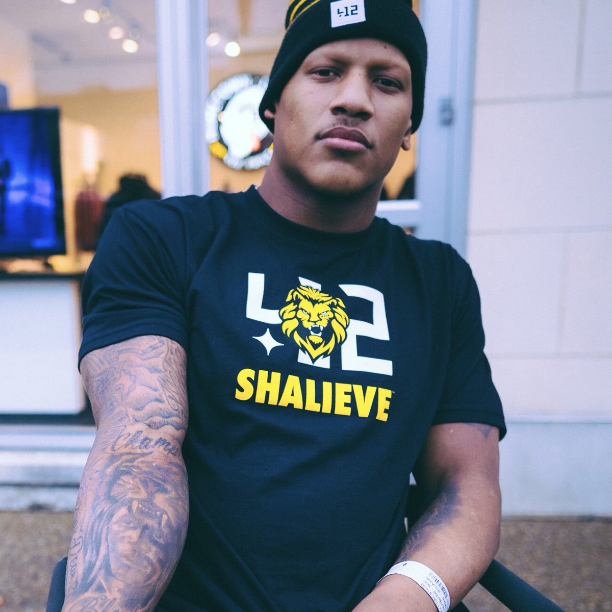 Shop412's tweet photo. There’s only one King of the Jungle—and it’s not a little jaguar. #SHALIEVE 🦁 https://t.co/3yYEbfcvPp