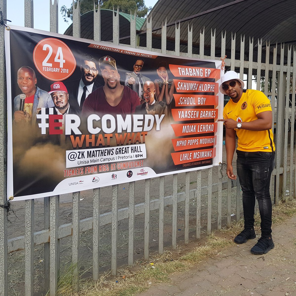 Thabang Er On Twitter Banners Marketing Itson Gettickets