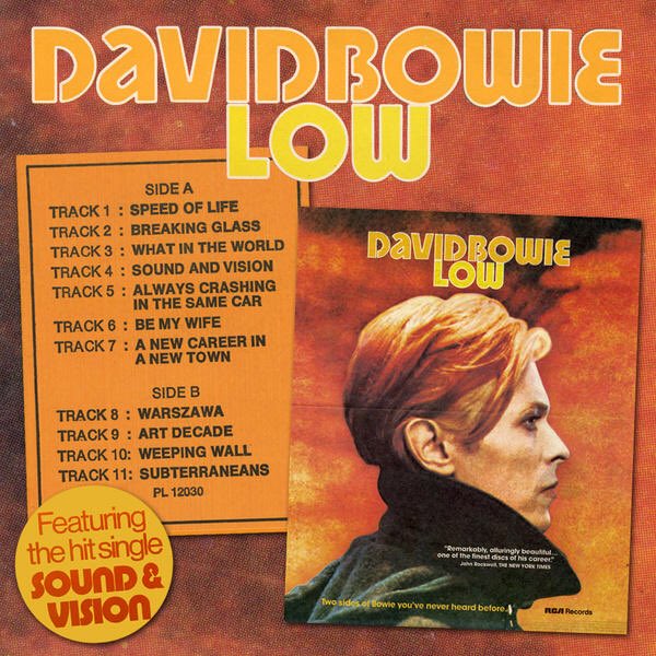 Happy 41st Birthday to David Bowie s Low!
Released on this day in 1977
(Graphic via  