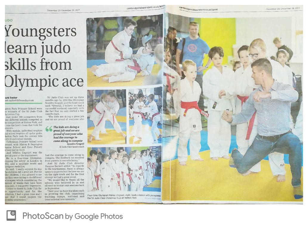 SJ_JUDO's tweet photo. A massive thank you to @CambridgeIndy for featuring our competition last month. #SjJudo #TryJudo #ThrowYourselfIntoJudo https://t.co/Eu4MK4rAqr