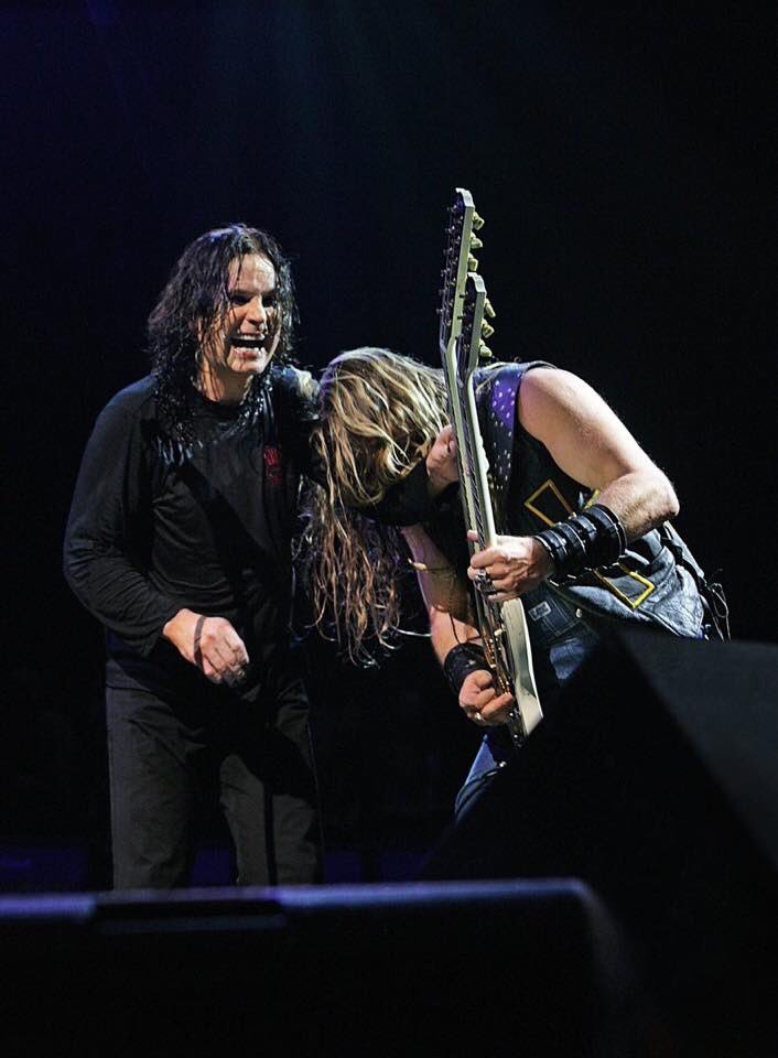 OzzyOsbourne's tweet photo. Happy Birthday @ZakkWyldeBLS! https://t.co/zPj6dLdp8K