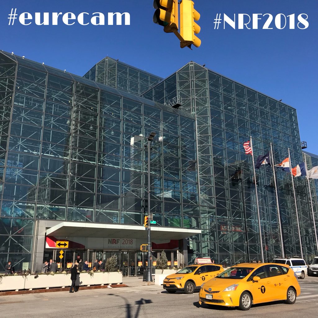#NRF2018 in NYC has begun, come to say HELLO! #booth1261 #peoplecouting #conteodepersonas #comptagedepersonnes #eurecam