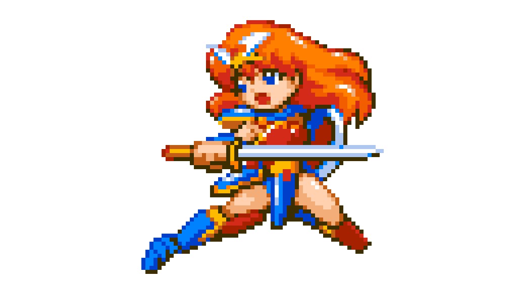 ルシア(マドゥーラの翼) #ドット絵